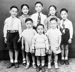 Fang Zhaoling`s eight children