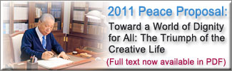 2011 Peace Proposal 2011 Peace Proposal