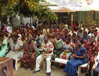 An SGI meeting in Togo