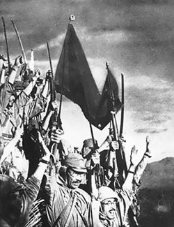 日本軍隊於1942年4月登陸菲律賓的巴丹省。在佔領其間，日本軍曾對菲律賓人民犯下殘酷的暴行，但日本政府至今尚未正式承認此事實