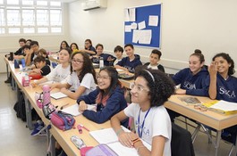 A class at Brazil Soka Schools (São Paulo, Brazil)