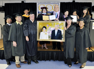 Guam Community College conferral of an honorary professorship on Daisaku Ikeda by proxy