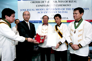 the Order of the Knights of Rizal