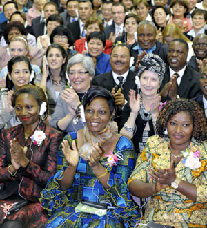 250 SGI members from 60 countries and territories were in attendance