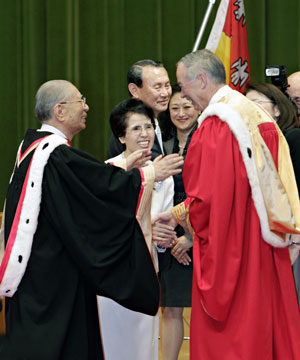 Université Laval, Canada, Presents Honorary Doctorate