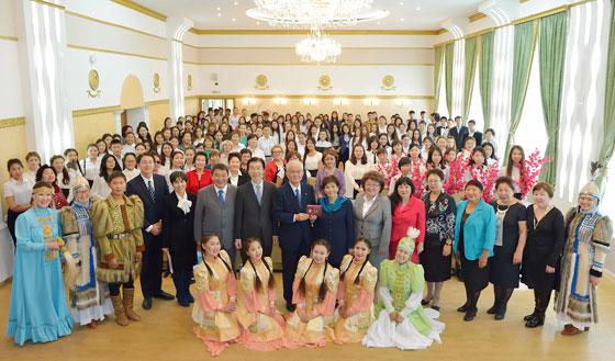 Yakutsk Teacher-training College Honors SGI President