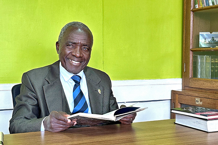 Dr. Henry Indangasi, Professor Emeritus at the University of Nairobi, Kenya