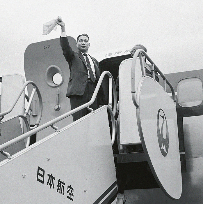 1960年10月往南北美出发